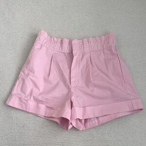J Crew Cotton High Waist Shorts Pink Size 4